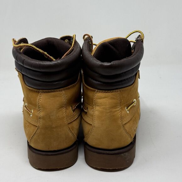 Timberland Oakwell 7 Eye Moc Toe Boots Mens 10 M Brown Nubuck Leather Lug Shoes main image 8